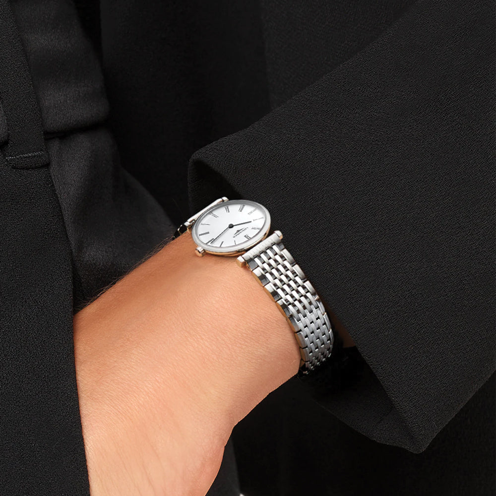 longines La Grande Classique De Longines 24mm - White on Bracelet