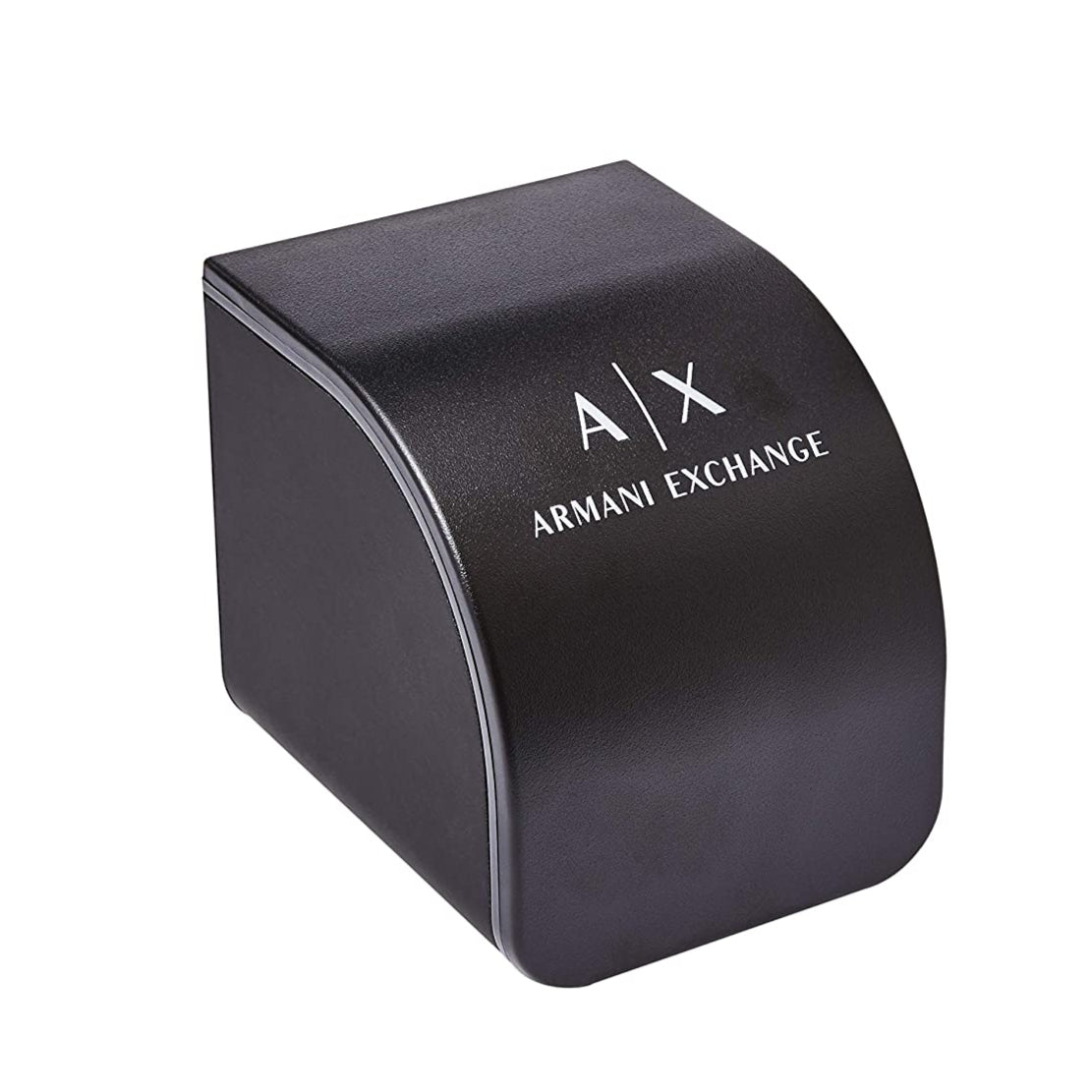 Armani Exchange Hampton AX2163 Men's Chronograph Watch – Black Dial with Silver Stainless Steel Strap