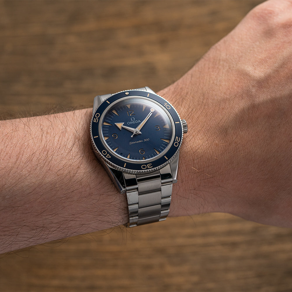 OMEGA Seamaster 300 41mm - Blue on Bracelet