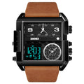 skmei-1391-multifunctional-men-business-digital-watch-30m-waterproof-square-dial-wrist-watch-with-leather-watchbandblack-brown