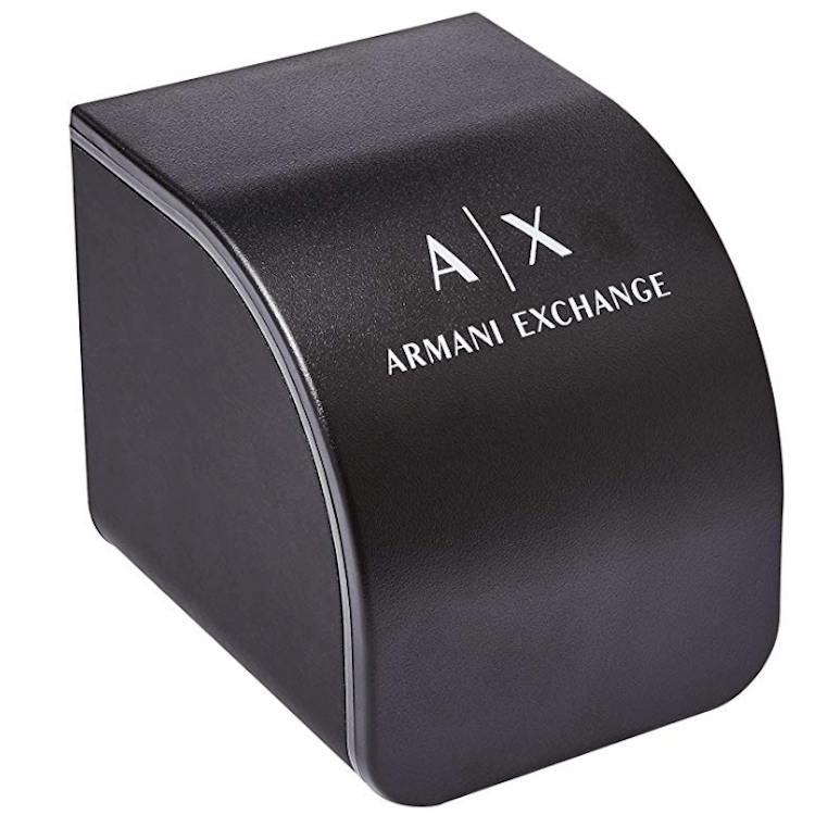 Armani Exchange Hampton AX2150 Men's Chronograph – Black Dial with Black Stainless Steel Bracelet