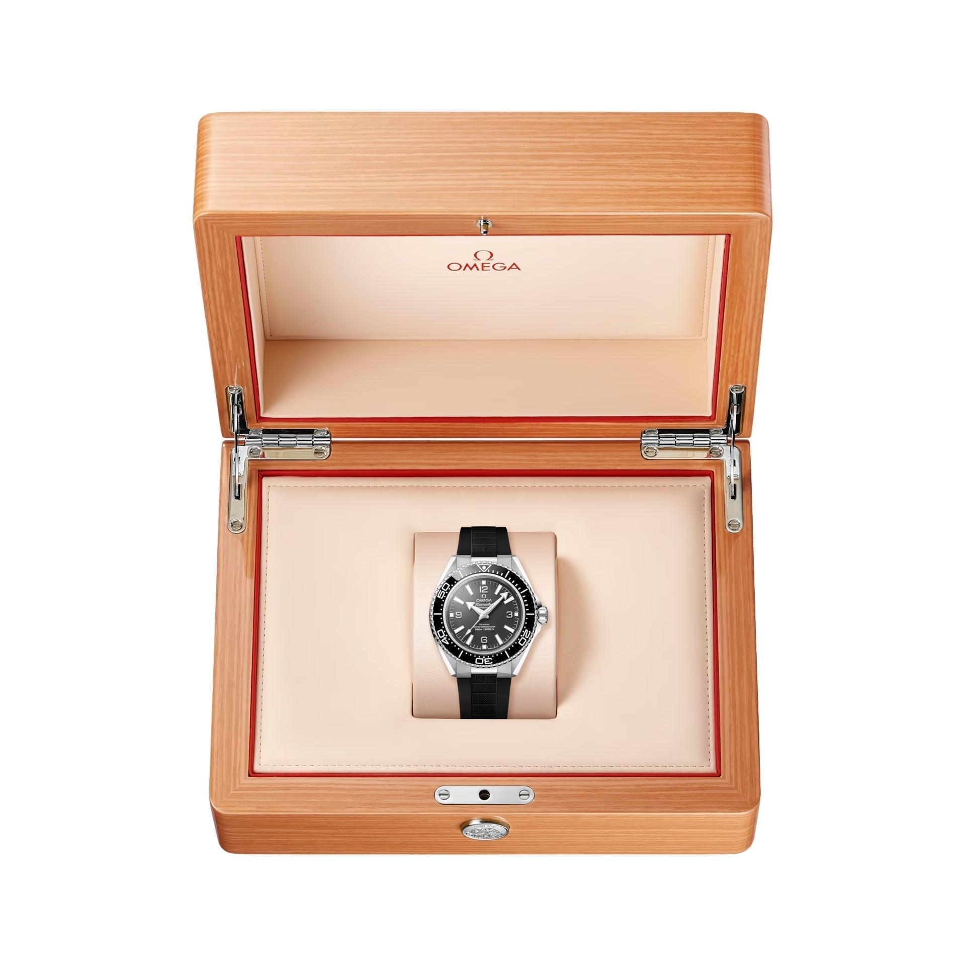 OMEGA Seamaster Planet Ocean 600M 42mm - Black on Rubber Strap